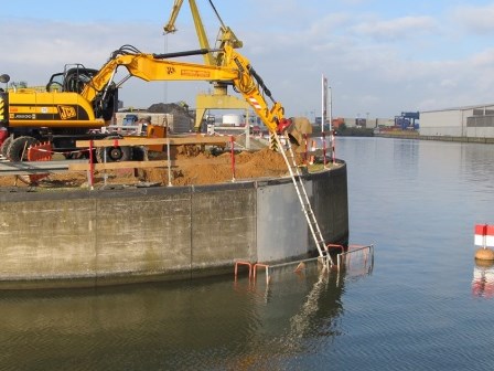 Kaimauer Hafen Nürnberg Kaimauer Hafen Nürnberg