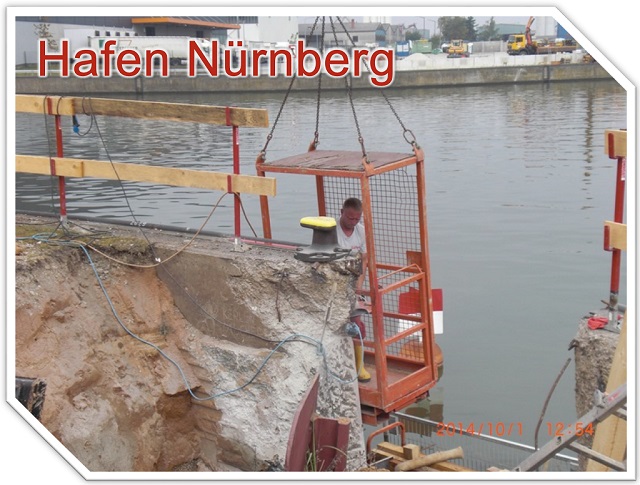 Kaimauer Hafen Nrnberg