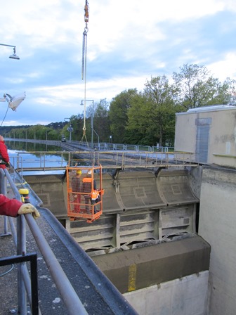 Schleuse Hausen (bei Forchheim) Schleuse Hausen (bei Forchheim)